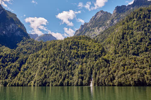 Gemeinde Schönau Landkreis Berchtesgadener_Land Königssee Schreibach Wasserfall (Dirschl Johann) Deutschland BGL